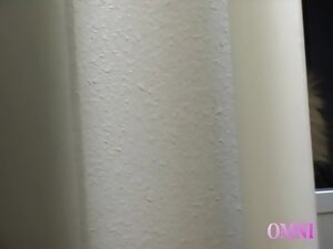 Asian cutie spied while anal and pussy masturbation