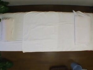 Sweet Asian gets orgasm while real massage on spy cam
