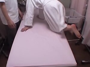 Erotic voyeur massage video with a great Japanese girl