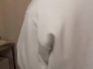 Japanese teenage minx reached a wet orgasm in a clinic
