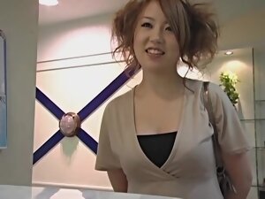 Busty Japanese toyed in kinky spy cam massage video