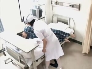 Hardcore Japanese fuck for a hot nurse in the hospital